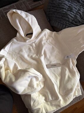 Fear of god Essentials Cream Hoodie Sweatshirt